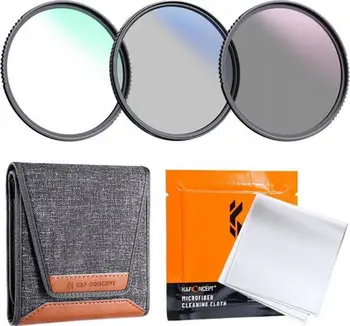 Set filtrash fotografikë K&amp;F Concept Nano-K, 4 në 1, 52mm, i zi