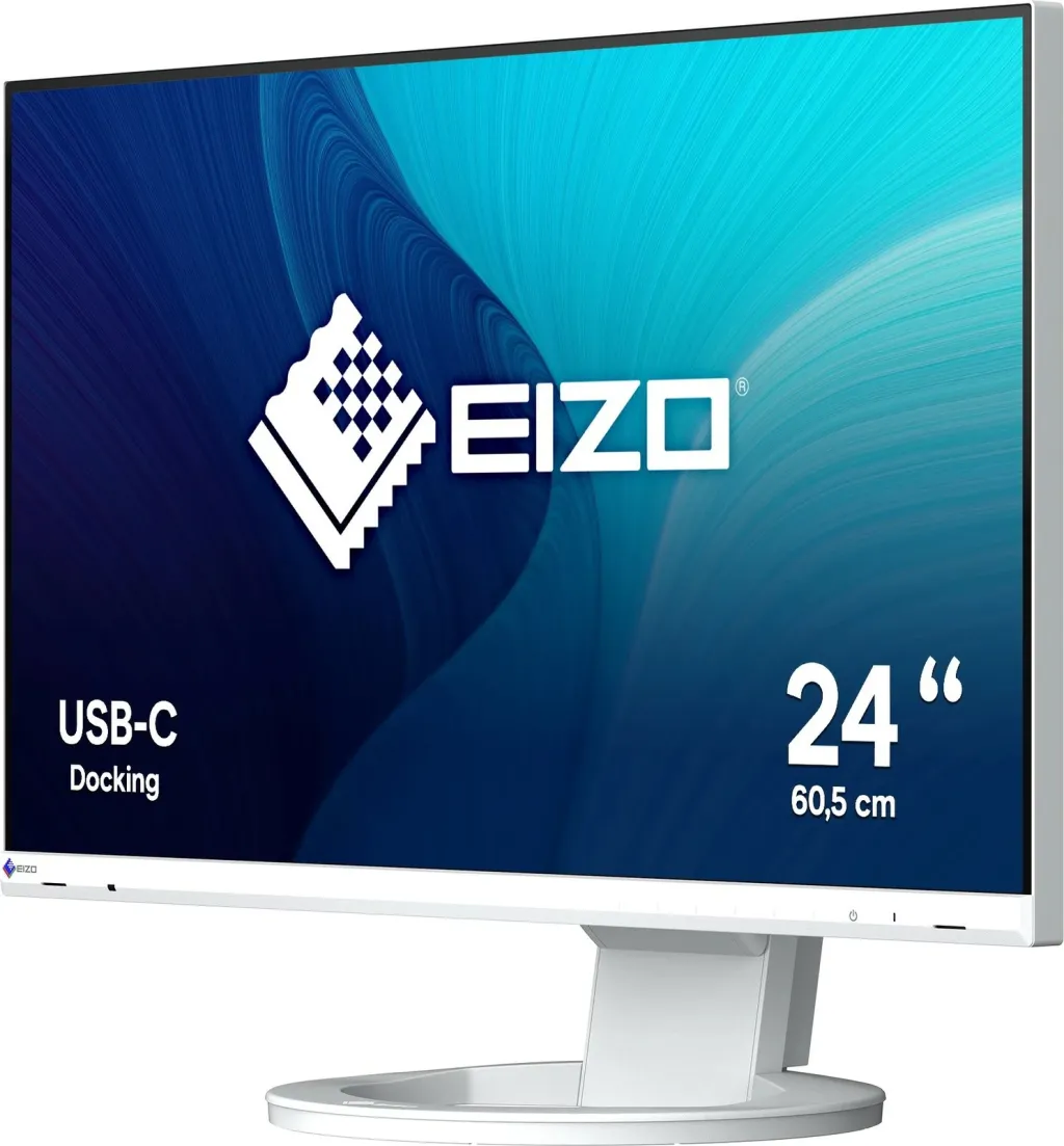 Monitor Eizo FlexScan EV2480-WT, FHD, i bardhë - 2