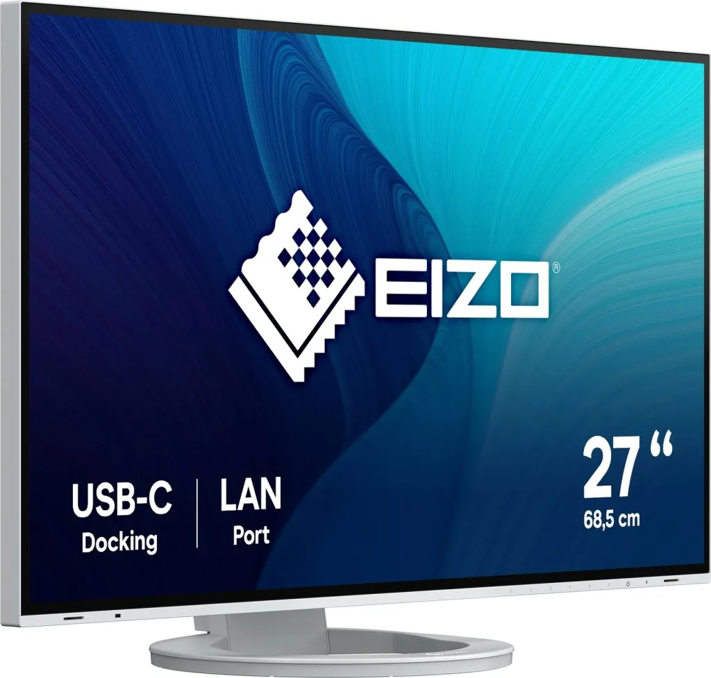 Monitor EIZO FlexScan EV2795, 27", IPS, QHD, 60Hz, 5ms, i bardhë - 8