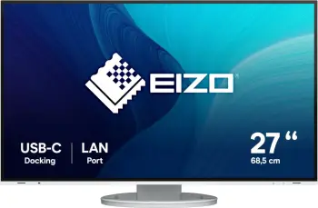 Monitor EIZO FlexScan EV2795, 27", IPS, QHD, 60Hz, 5ms, i bardhë