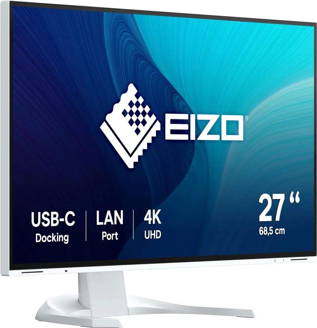 Monitor EIZO FlexScan EV2740X-WT, 27", IPS, 4K UHD, i bardhë - 8