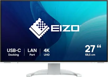 Monitor EIZO FlexScan EV2740X-WT, 27", IPS, 4K UHD, i bardhë