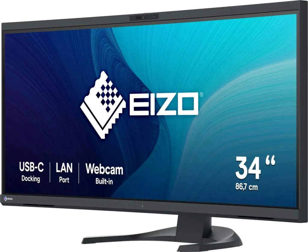 Monitor Eizo FlexScan EV3450XC, 34.1 inç, UltraWide Quad HD, LED, i zi - 2