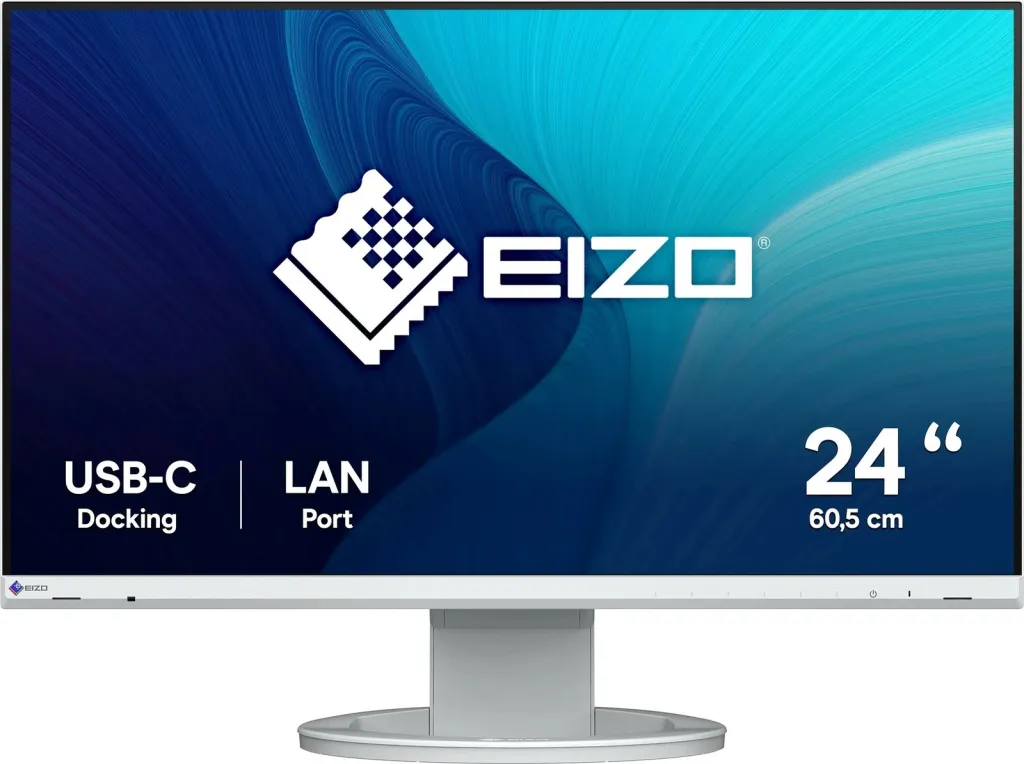 Monitor Eizo FlexScan EV2490-WT, 23.8", Full HD, LED, Bardhë - 1
