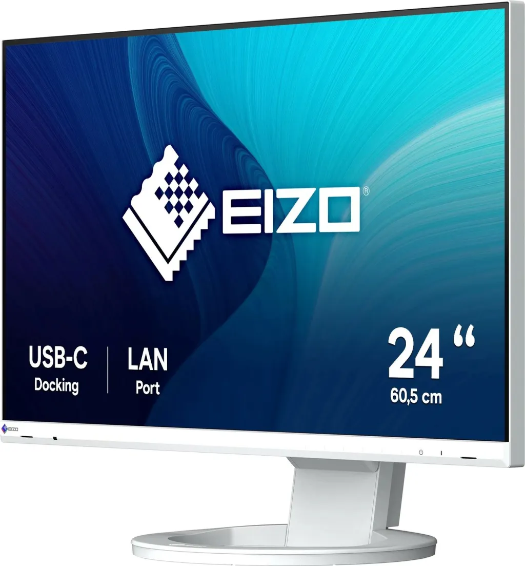 Monitor Eizo FlexScan EV2490-WT, 23.8", Full HD, LED, Bardhë - 2