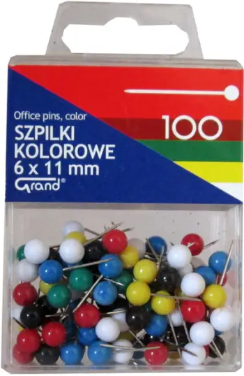 Set kunja për tabelë Grand, 100 copë, shumëngjyrëshe