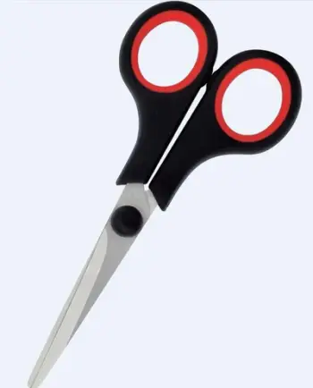 Gërshërë Grand GR-5500, 12cm, të zeza / të kuqe