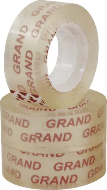 Set i ngjitësve Grand, 24 mm x 10 m, 6 copë, transparent