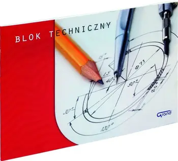 Bllok teknik Grand Technical Pad, A4, 10 fletë, i bardhë