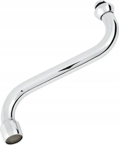 Spout për rubinet Hydroland SPOUT WL.S-115.B, 1/2", 115mm, krom - 1