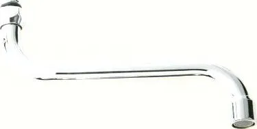 Spout për rubinet Hydroland SPOUT WL.S-115.B, 1/2", 115mm, krom - 5