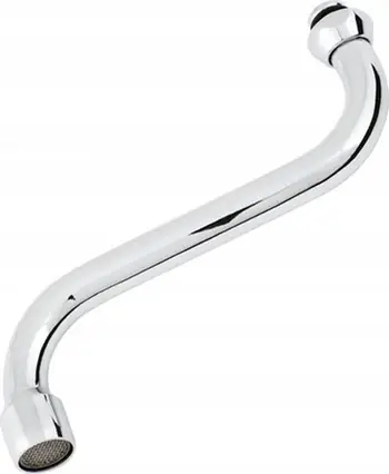 Grykë rubineti Hydroland SPOUT WL.S-160.B, 1/2", 160mm, krom
