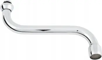 Gyp uji Hydroland Spout WL.S-180.B, 1/2", 180mm, i kromuar