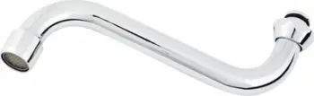 Pipë bide Hydroland SPOUT S, 3/4", 130mm, krom