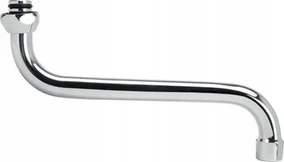 Gripë rubineti Hydroland Spout S 3/4", 160mm, krom - 3