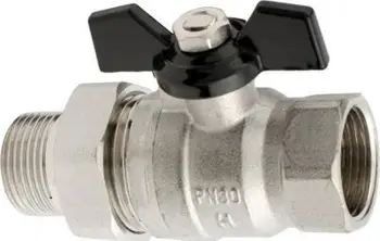 Valvul sferike uji Hydroland TITAN ZKW-15-WS-M-H-TYTAN, 1/2", bronz, presion 30 bar