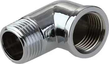 Bërsinë këndore Hydroland ELBOW CHROME 7 20, bronzi, 3/4", krom