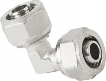 Bërryl PEX Hydroland PX-R.KO.16, 16mm, 90°, bronz i nikluar