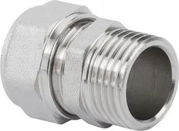 Konektor mashkullor PEX Hydroland PEX.Z.GZ20X3/4, 20mm, 3/4", bronz i nikluar