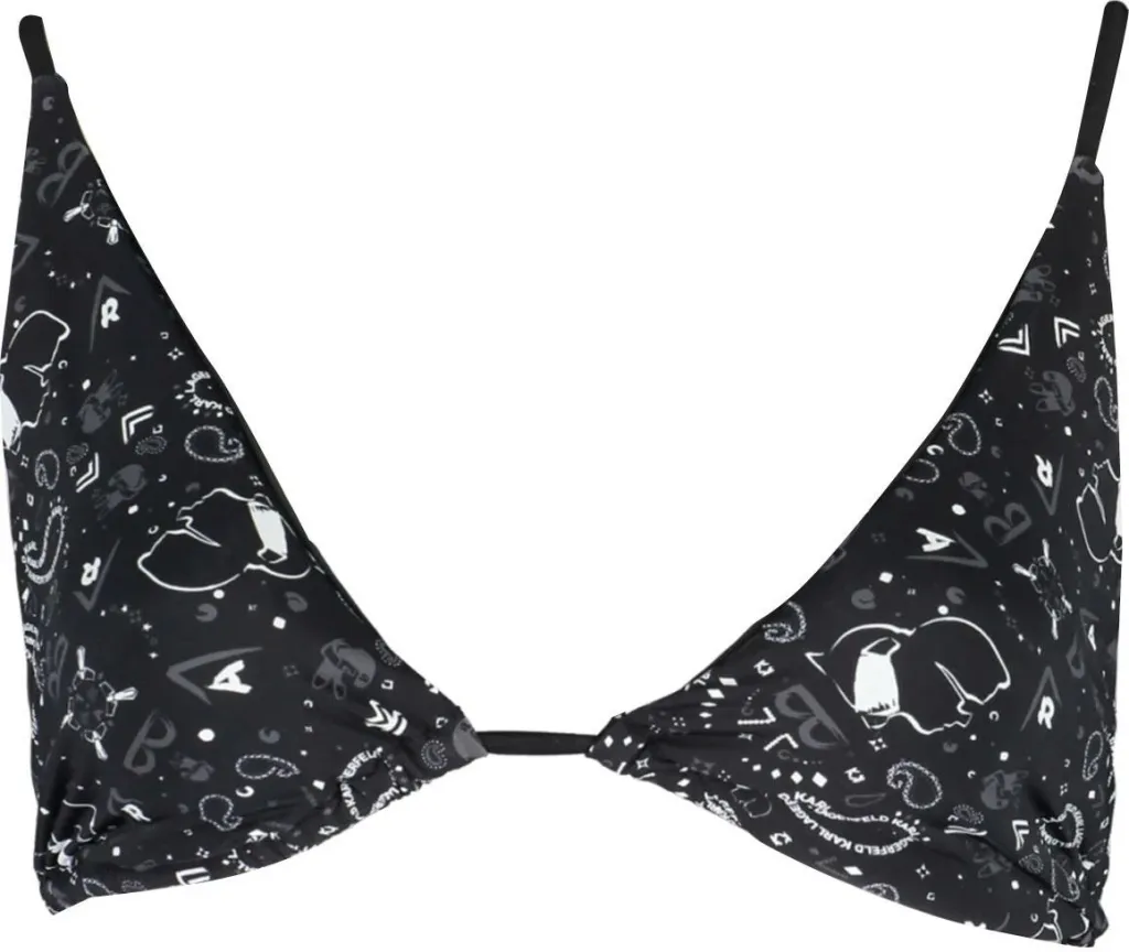 Bikine KARL LAGERFELD BEACHWEAR femra, e zezë - 1