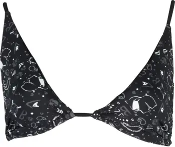 Bikine KARL LAGERFELD BEACHWEAR femra, e zezë