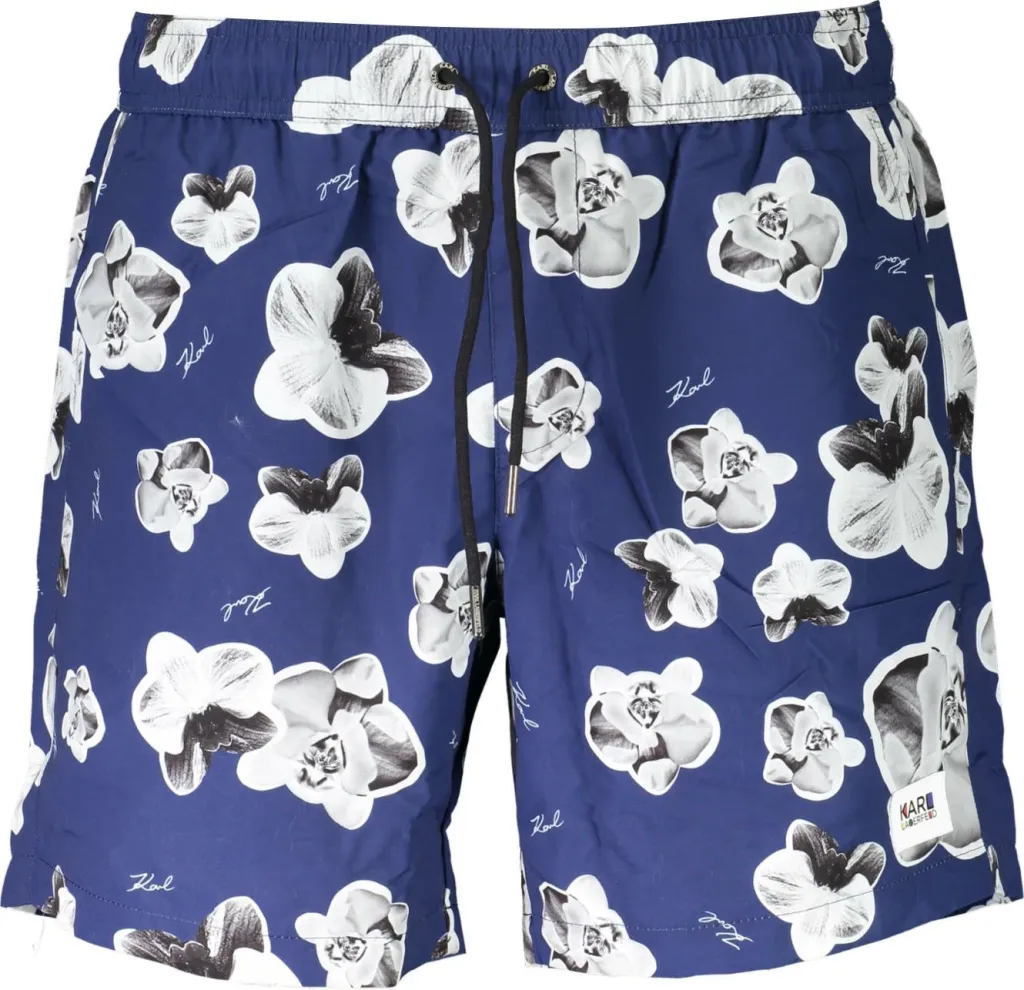 Të poshtme noti KARL LAGERFELD BEACHWEAR meshkuj, blu - 1
