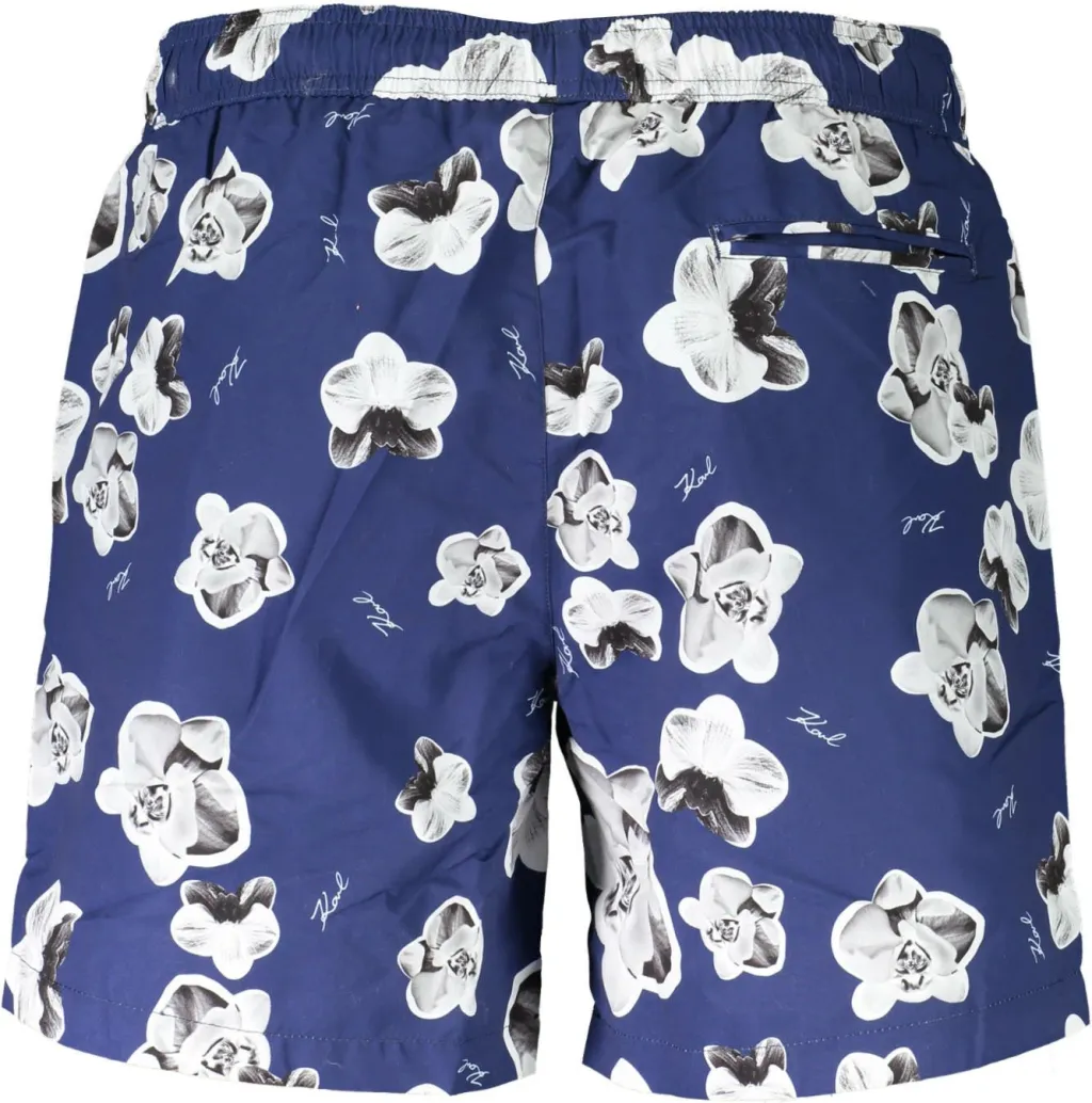 Të poshtme noti KARL LAGERFELD BEACHWEAR meshkuj, blu - 2