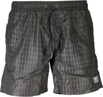 Bokser deti për meshkuj KARL LAGERFELD BEACHWEAR, të zezë