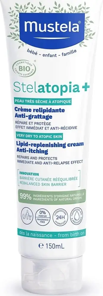 Krem kundër kruajtjes dhe skuqjeve Mustela Stelatopia, 150 ml