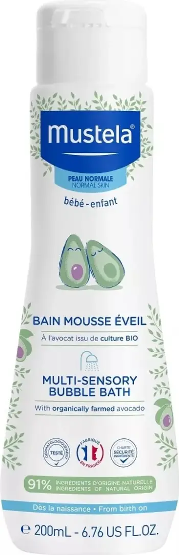 Shkumë dushi Mustela Bubble Bath, 200 ml