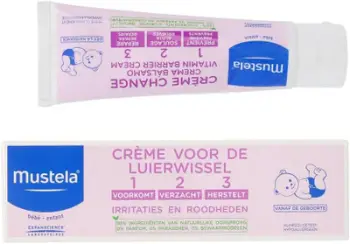 Krem kundër skuqjeve nga pelena Mustela Baby Diaper Change 123, 50ml