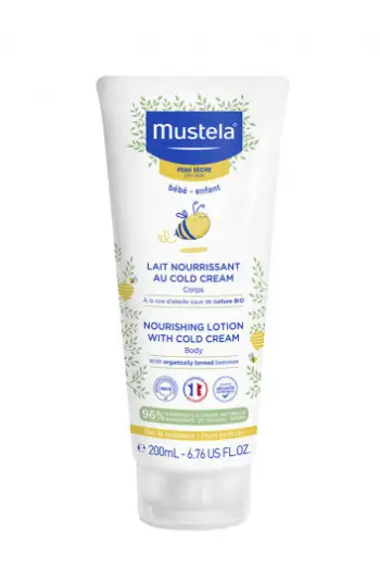 Losion të thatë Mustela Nourishing Lotion with Cold Cream, 200 ml