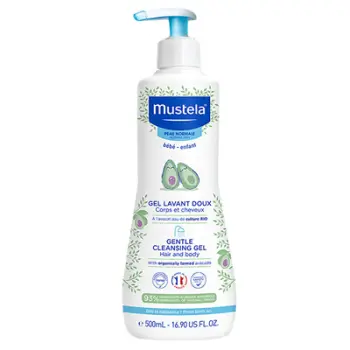 Xhel pastrimi Mustela Gentle Cleansing, 500 ml