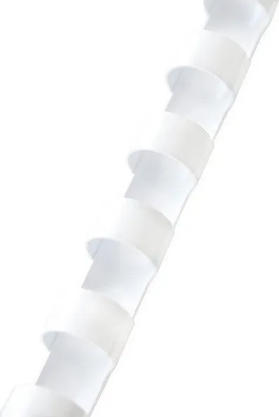 Spirale plastike Argo 405148, 14mm, transparente, 100 copë - 1