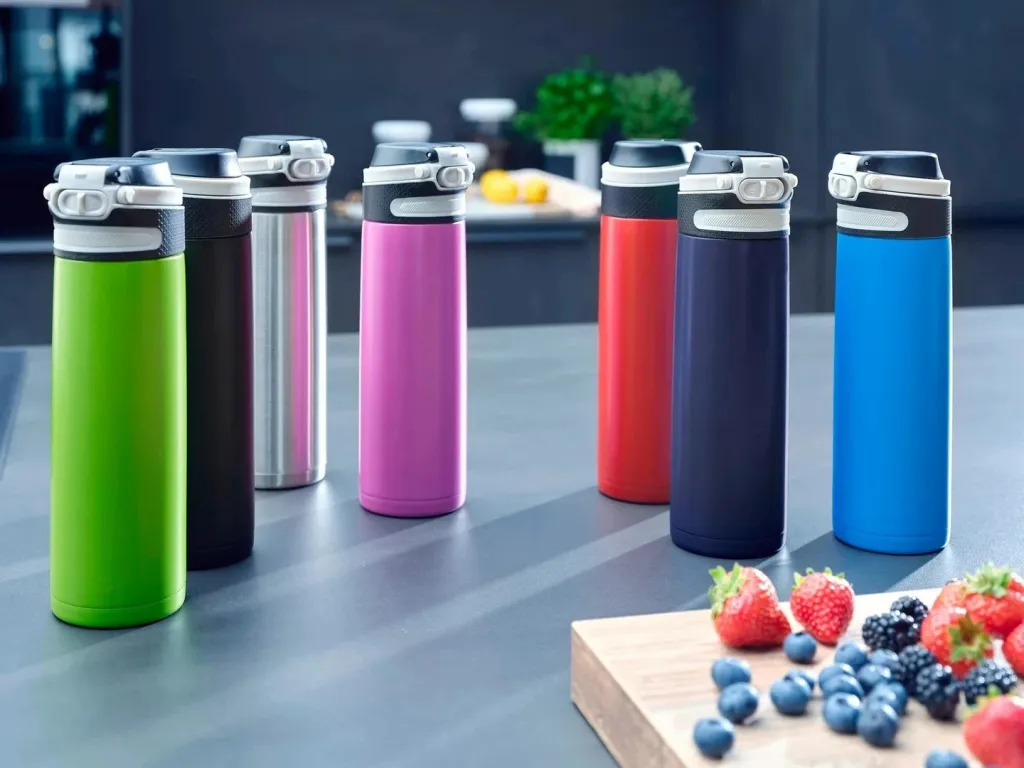 Gotë termike Leifheit Flip 600 ml, magenta - 6