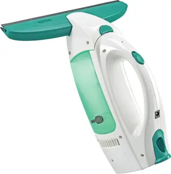 Pastruese e xhamave Leifheit Dry & Clean 51000, me bateri, e bardhë
