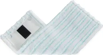 Mbulesë zëvendësuese mop Leifheit Micro Duo, 33 cm, mikrofibër, e bardhë
