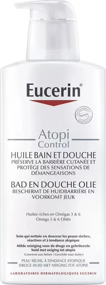 Vaj për dush dhe banjë Eucerin AtopiControl 400ml