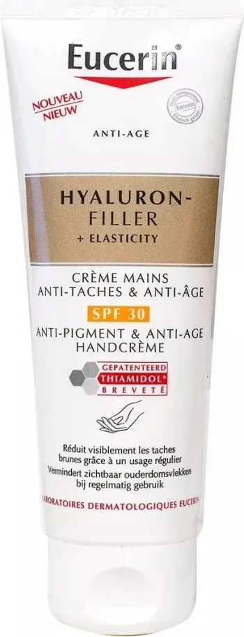 Krem për duar për femra Eucerin Hyaluron-Filler + Elasticity SPF30, 75ml