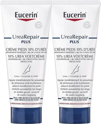 Krem për këmbë Eucerin UreaRepair Plus 10% Urea 2x100ml