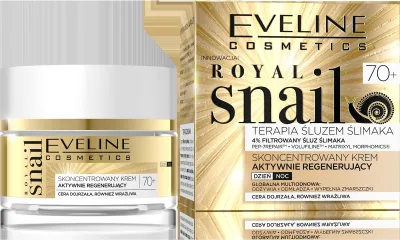 Krem rigjenerues për fytyrë Eveline Royal Snail 70+, 50 ml - 1