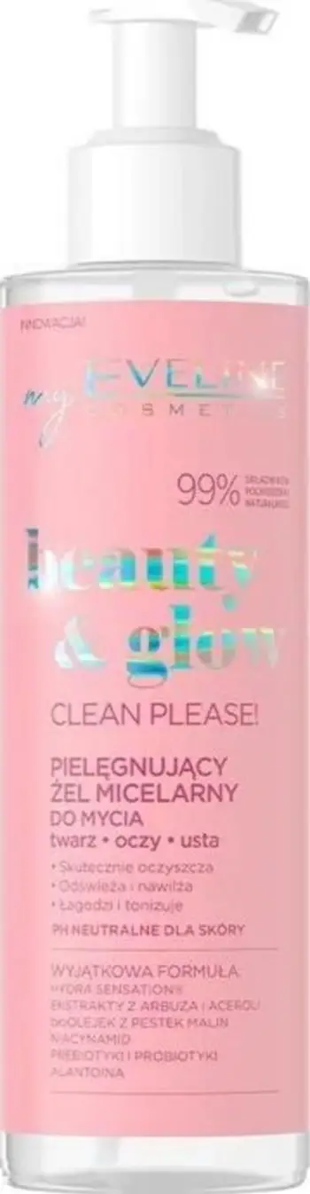 Gel dushi EVELINE Beauty & Glow, 200 ml
