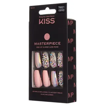 Thonj vetëngjitës Kiss Masterpiece Nails Everytime I Slay, 30 copë