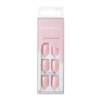 Thonj artificialë KISS imPRESS Color Pick Me Pink, 30 copë