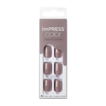 Set thonj vetëngjitës KISS imPRESS Color Taupe Prize, 30 copë