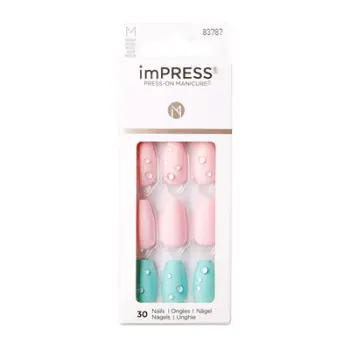 Set thonj vetëngjitës KISS ImPRESS ew Drop, 30 copë