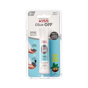 Heqës për thonj artificial Kiss Glue Off False, 13.5 ml