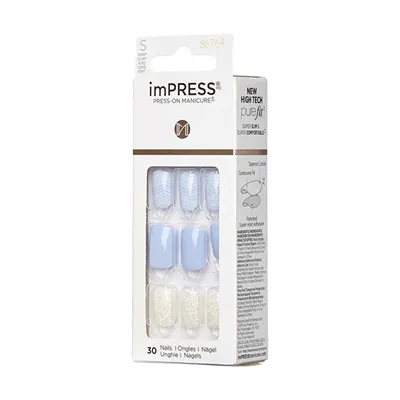 Thonj artificial Kiss imPRESS Lavender Whisper, 30 copë - 2