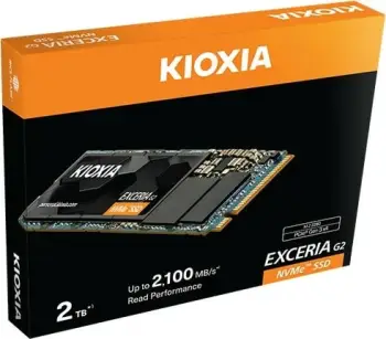 Disk SSD Kioxia Exceria G2, 2TB, M.2 2280 PCI-E x4 Gen3.1 NVMe