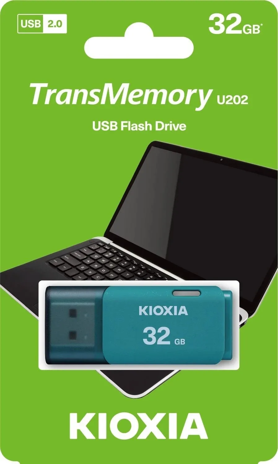 USB Kioxia TransMemory U202, 32 GB, USB Type-A - 2